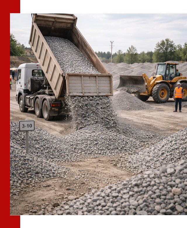 Гранитный щебень фракции 3–10: доставка и продажа в Богородицке