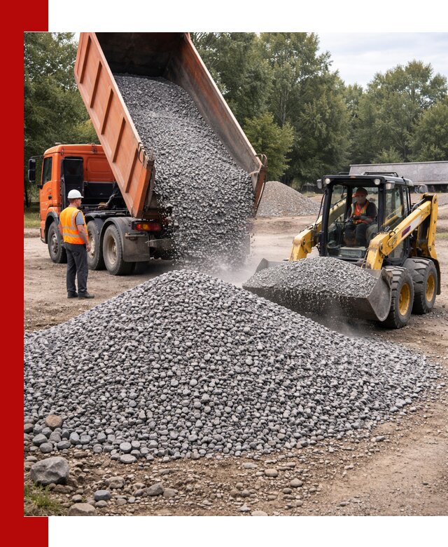 Купить гранитный щебень фракции 5–10 в Богородицке с доставкой