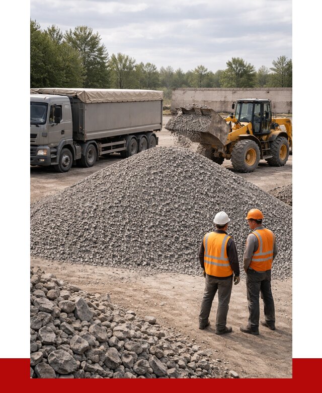 Гранитный щебень фракция 5-20 в Богородицке от 4488 руб | ПРОНЕРУДБгд