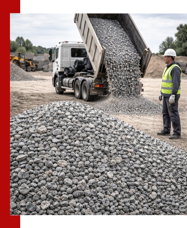 Доставка и продажа гранитного щебня фракции 5-20 в Богородицке