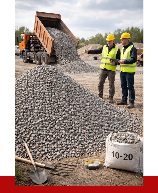 Гранитный щебень фракция 10-20 в Богородицке от 4488 руб.|ПРОНЕРУДБгд