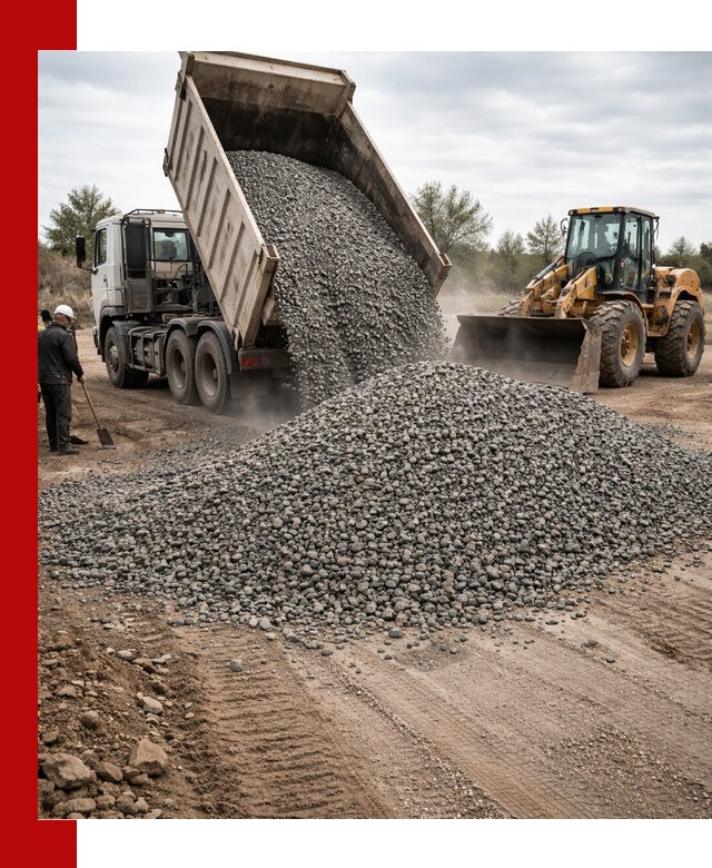 Гранитный щебень фракция 10-20 с доставкой в Богородицке