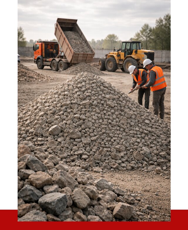 Гранитный щебень фракция 40-70 в Богородицке от 2672 руб ПРОНЕРУДБгд