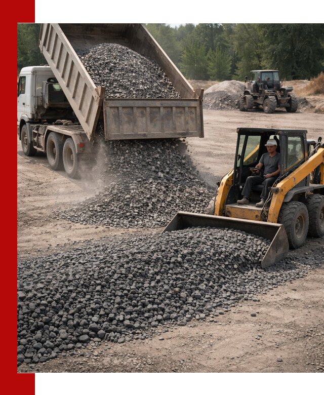 Гранитный щебень фракция 40-70 с доставкой в Богородицке