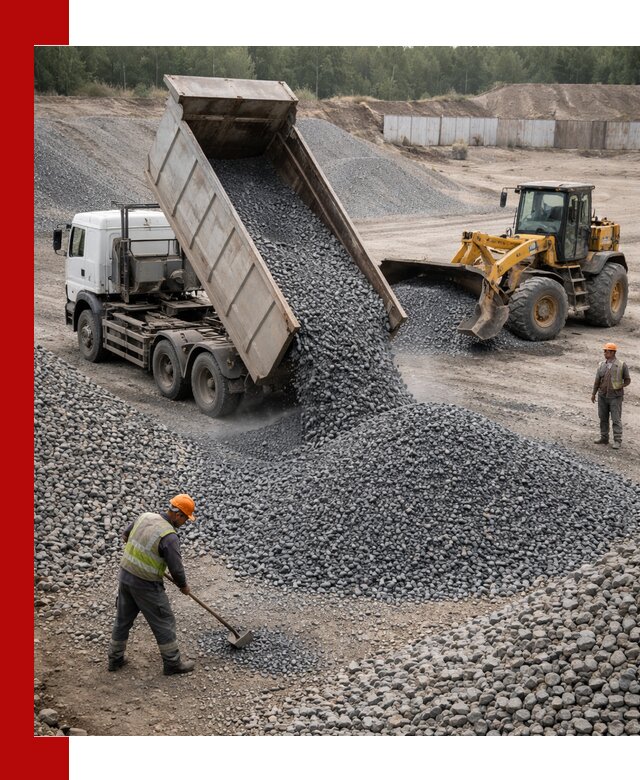 Щебень габбро-диабаз фр. 5-20 с доставкой в Богородицке