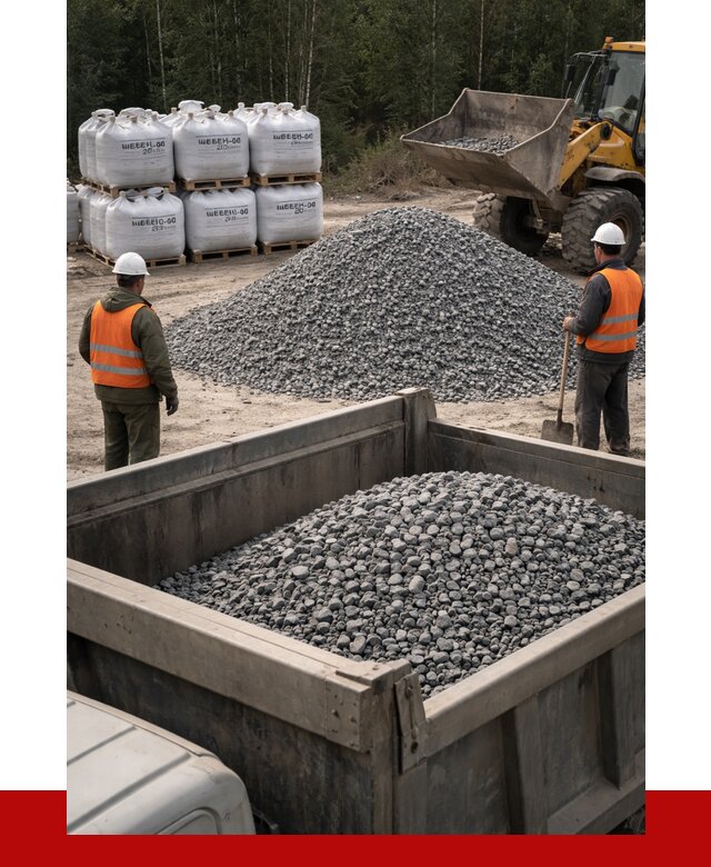 Щебень габбро диабаз 20-40 в Богородицке от 3633 руб. | ПРОНЕРУДБгд