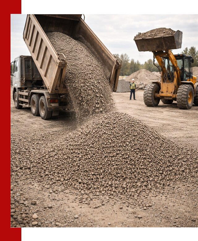 Гравийный щебень фракция 3–10 с доставкой в Богородицке