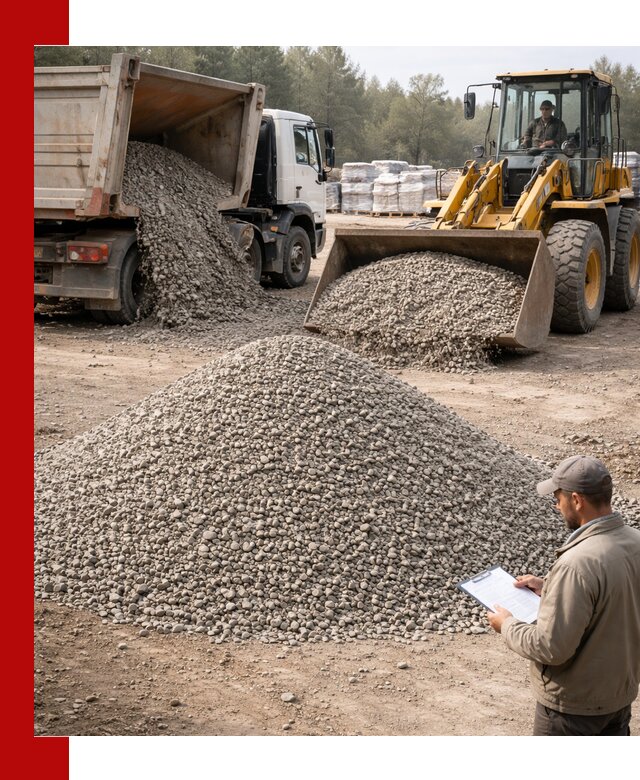 Гравийный щебень фракция 5–10 с доставкой в Богородицке