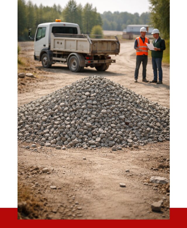 Гравийный щебень фракция 20-40 в Богородицке от 1282 р. | ПРОНЕРУДБгд