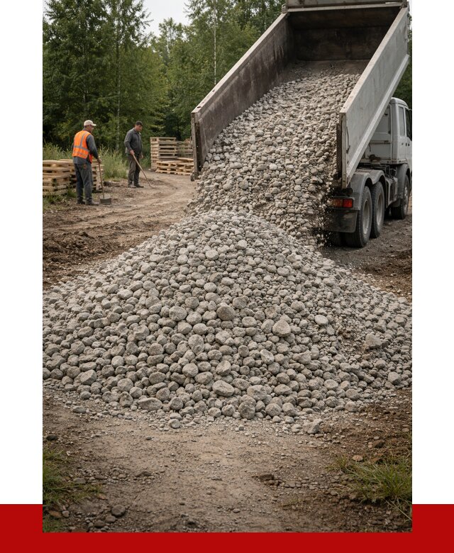 гравийный щебень фракция 70-120 в Богородицке от 2618 р. ПРОНЕРУДБгд