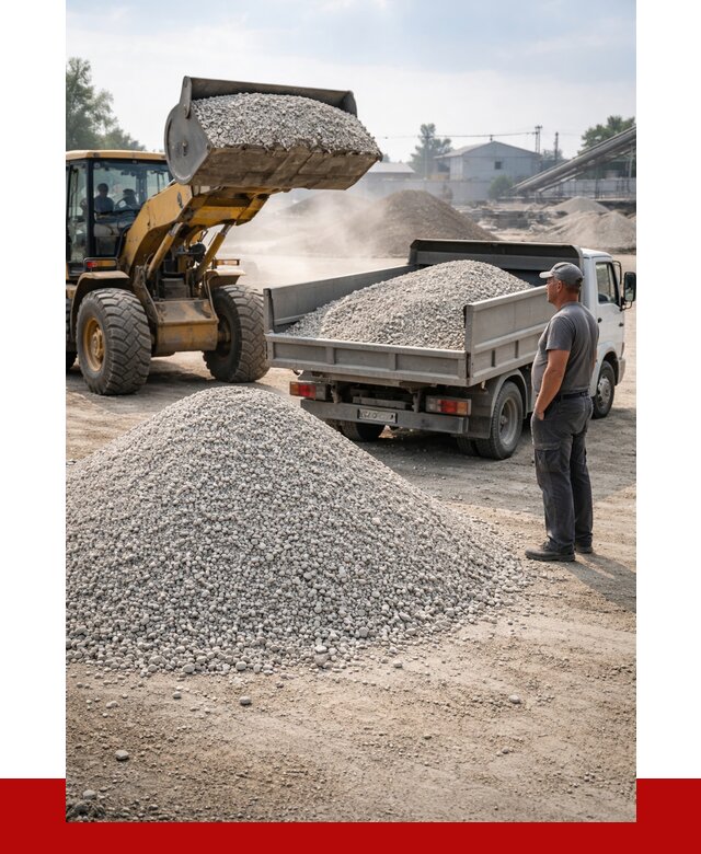 Известняковый щебень фр. 0-5 в Богородицке от 4488 р. | ПРОНЕРУДБгд