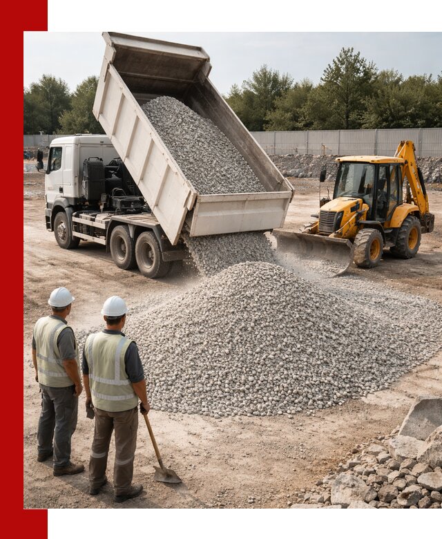 Купить известняковый щебень фракции 5–10 мм с доставкой в Богородицке