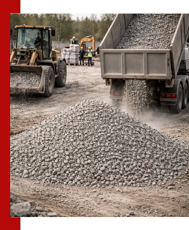 Вторичный щебень фракции 5-20 в Богородицке — доставка и продажа крупнотоннажно