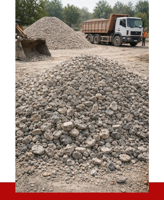 Вторичный щебень фракция 20-40 в Богородицке от 2351 р ПРОНЕРУДБгд