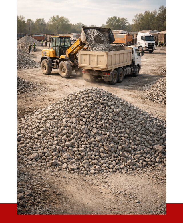 Вторичный щебень фракция 40-70 в Богородицке от 1859 р, ПРОНЕРУДБгд