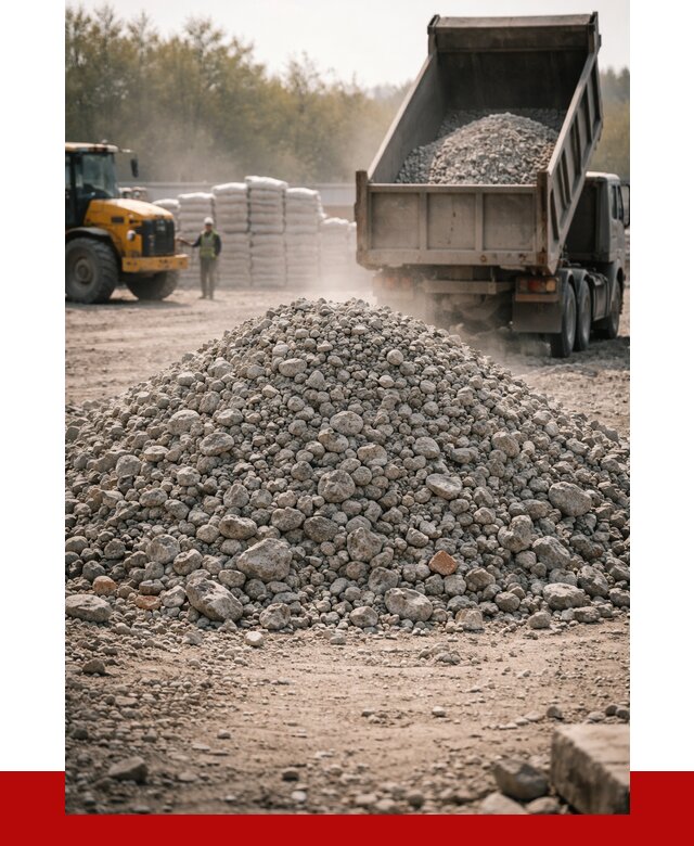 Вторичный щебень фракция 70-150 в Богородицке от 1496 р. | ПРОНЕРУДБгд