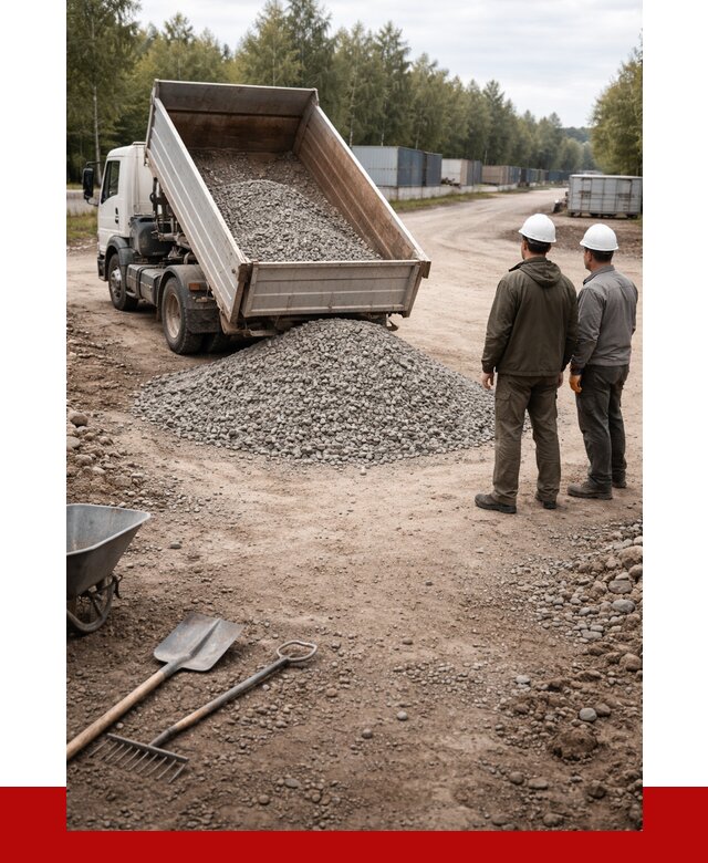 Бетонный щебень фракция 5-20 в Богородицке от 3420 р., ПРОНЕРУДБгд