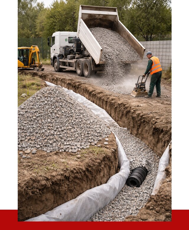 Щебень для дренажа в Богородицке от 1977 р., ПРОНЕРУДБгд доставка