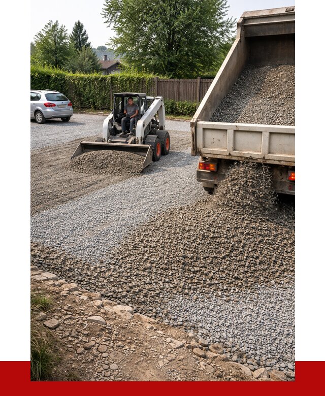 Щебень для парковки в Богородицке с доставкой от 1282 р.| ПРОНЕРУДБгд