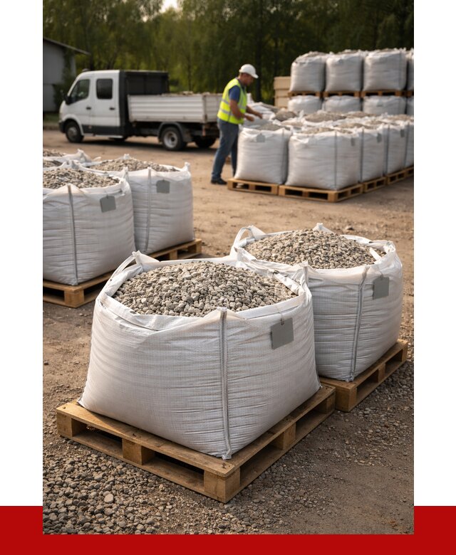 Щебень в мешках с доставкой в Богородицке от 4488 р. | ПРОНЕРУДБгд