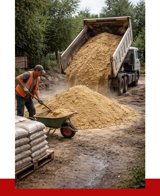 Купить песок с доставкой в Богородицке от 1923 р. | ПРОНЕРУДБгд