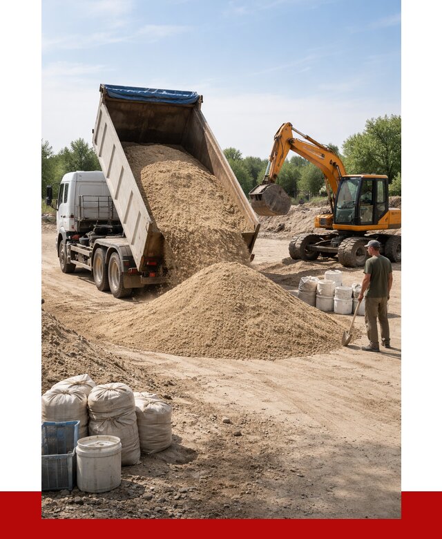 Купить речной песок в Богородицке от 1282 р. за куб | ПРОНЕРУДБгд