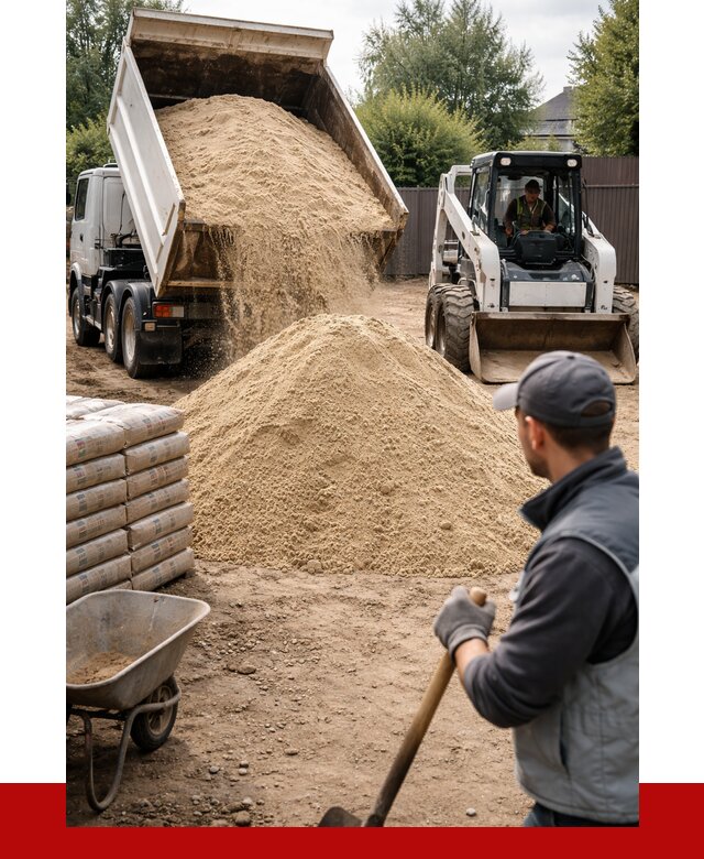 Мытый речной песок с доставкой в Богородицке от 1549 р. | ПРОНЕРУДБгд