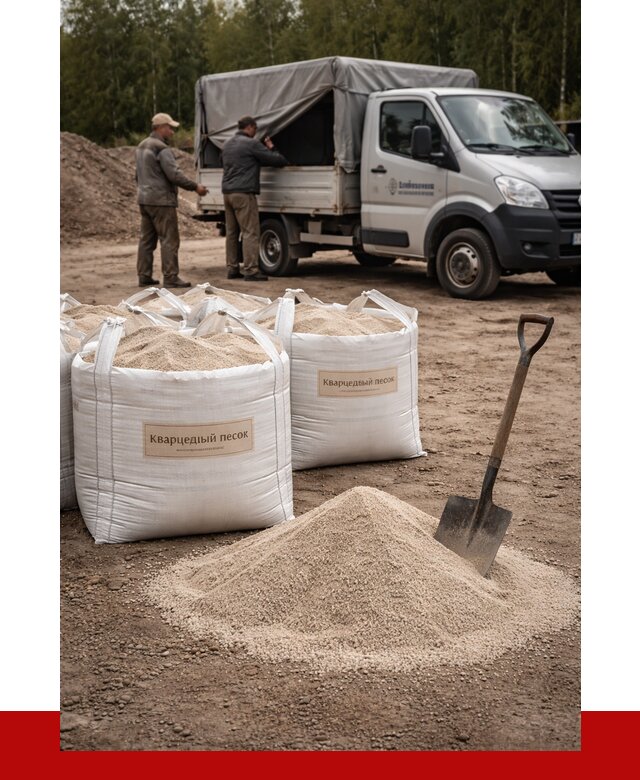 Кварцевый песок для пескоструя в Богородицке от 4809 р. | ПРОНЕРУДБгд