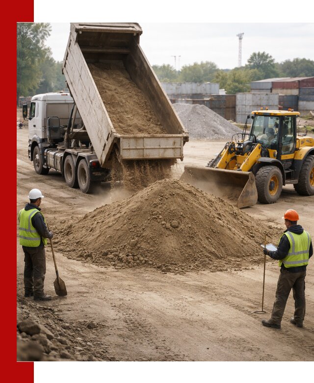 Доставка и продажа пескогрунта оптом и в розницу в Богородицке