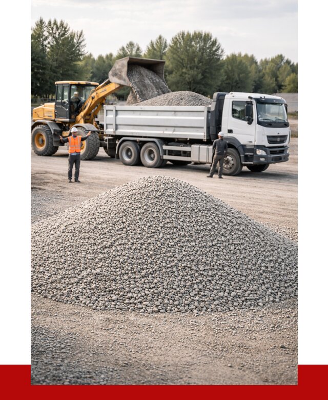 Купить мытый гравий в Богородицке от 3740 р, доставка ПРОНЕРУДБгд