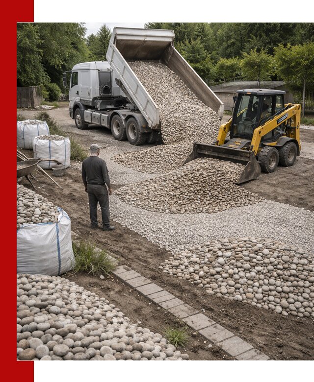 Доставка морской гальки оптом и в розницу в Богородицке