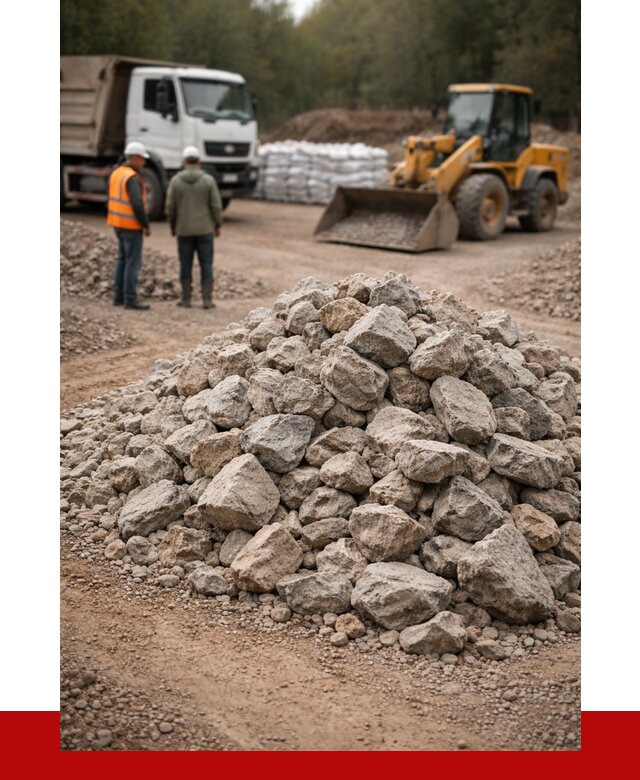 Купить бутовый камень с доставкой в Богородицке от 2458 р. | ПРОНЕРУДБгд