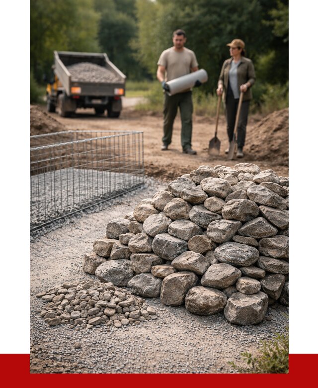 Камень для габионов фракция 100-200 в Богородицке от 5129 р. | ПРОНЕРУДБгд