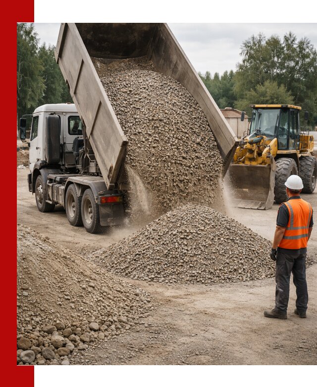 Доставка щпс в Богородицке — щебеночно-песчаная смесь под заборы и дорожки