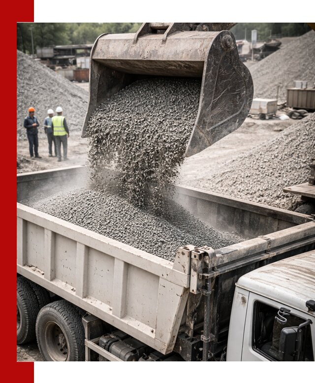 Отсев и крошка для строительства и дорожных работ в Богородицке