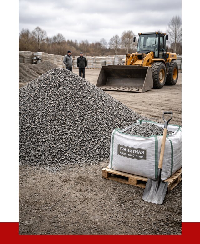 Купить гранитную крошку в Богородицке от 5129 р. с доставкой | ПРОНЕРУДБгд