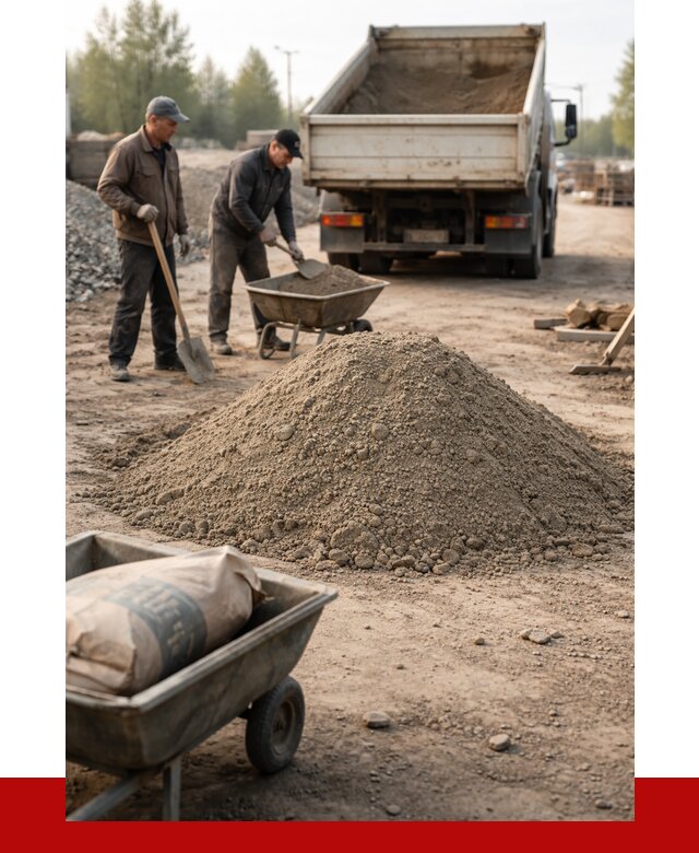 Цементно-песчаная смесь М150 в Богородицке от 5022 р. | ПРОНЕРУДБгд