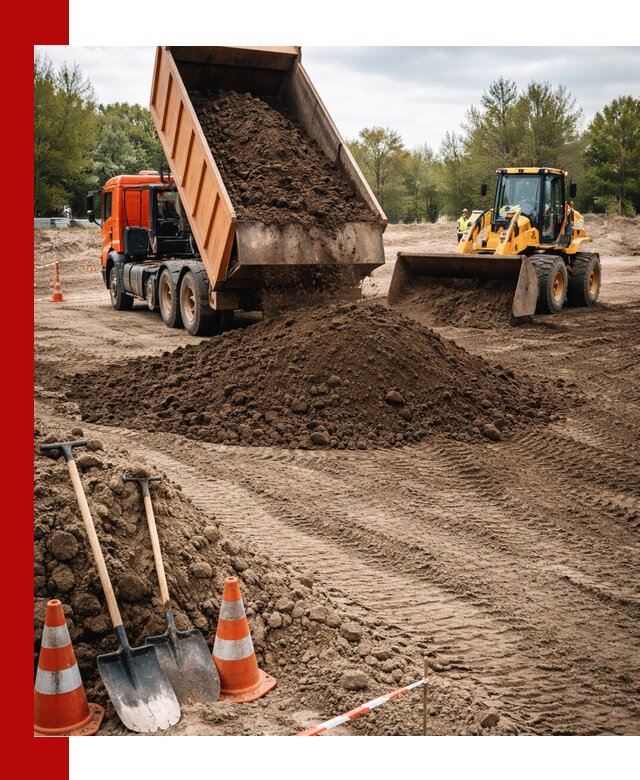 Поставка и доставка планировочного грунта в Богородицке