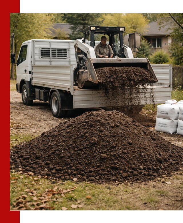 Доставка садовой земли в больших объёмах в Богородицке
