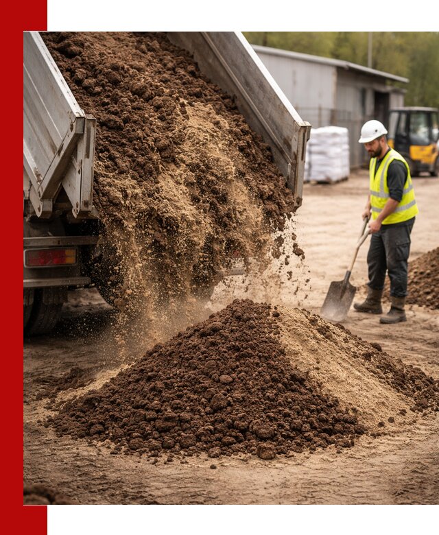 Доставка торфо-песчаной смеси в Богородицке для строительства и озеленения