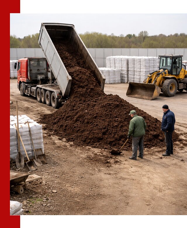 Доставка торфяных смесей оптом и в розницу в Богородицке