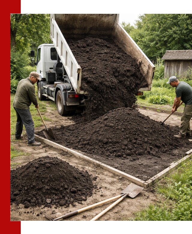 Купить чистый чернозем для огорода с доставкой в Богородицке