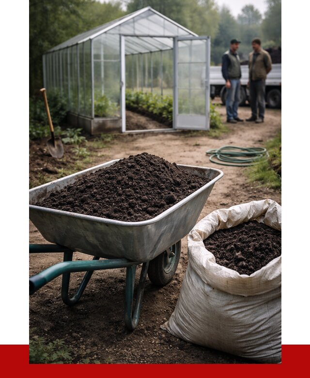 Чернозем для теплицы в Богородицке с доставкой от 1603 р. | ПРОНЕРУДБгд