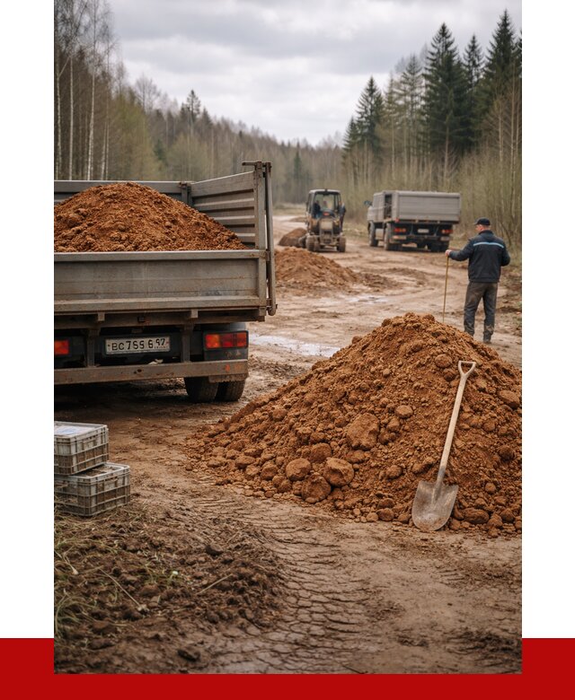 Глина и суглинки в Богородицке от 4809 р. за куб | ПРОНЕРУДБгд