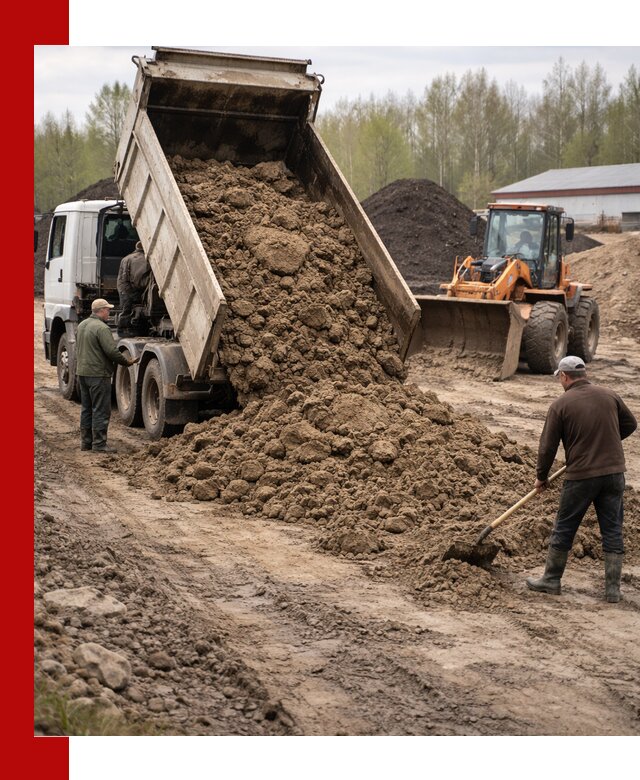 Доставка глин и суглинков в Богородицке оптом и вкрай