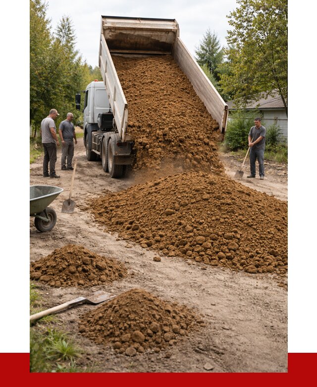 Купить суглинок с доставкой в Богородицке от 2672 р. за куб | ПРОНЕРУДБгд