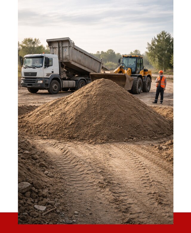 Купить песчаный грунт с доставкой в Богородицке от 4488 р. | ПРОНЕРУДБгд
