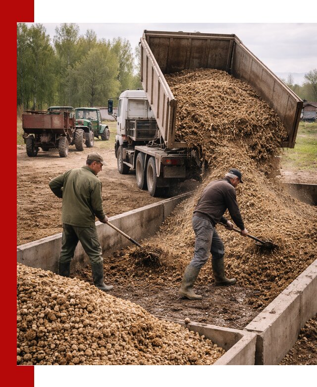 Куриный помет с доставкой в Богородицке оптом и в розницу