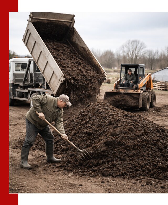 Доставка и продажа перегноя в Богородицке быстро и дешево