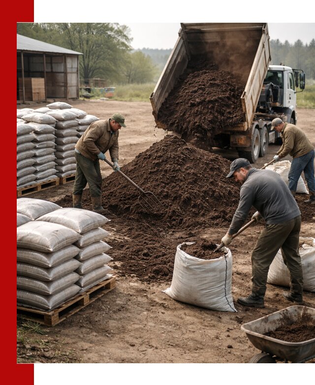 Доставка компоста оптом и в розницу в Богородицке